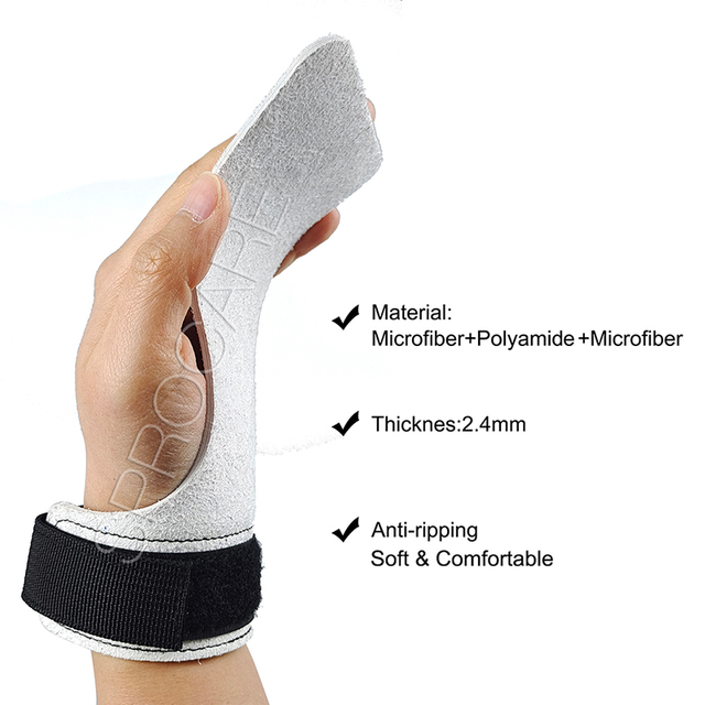 Microfibra Anti-Ripping Hand empuñades, Palm Guards, Calleras